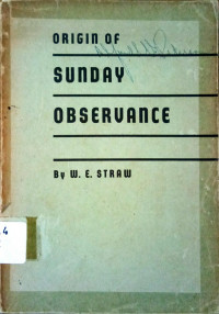 Origin Of Sunday Observance