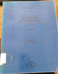 Text Book To Accompany Advanced Accounting