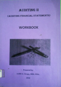 Auditing II: Auditing Financial Statements Workbook - BUKU 2