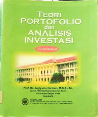 Teori Portofolio dan Analisis Investasi