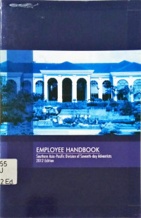 Employee Handbook: Southern Asia-Pasific Division of Seventh-day Adventists 2012 Edition