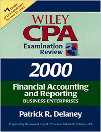 Wiley CPA Examination Review: Finance 2000