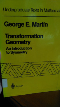 Transformation Geometry: An Introduction To Symmetry