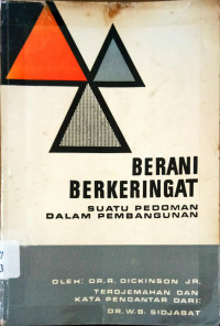 Berani Berkeringat Suatu Pedoman Dalam Pembangunan