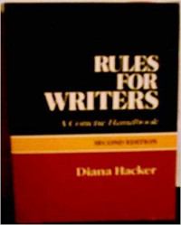 Rules for Writers: A Concise Handbook