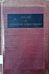 The Art of Conducting Public Worship