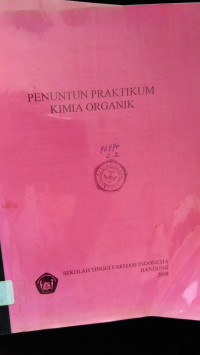 Penuntun Praktikum Kimia Organik