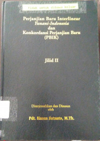 Perjanjian Baru Interlinear Yunani-Indonesia