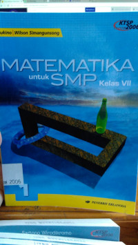 Matematika Untuk SMP Kelas VII