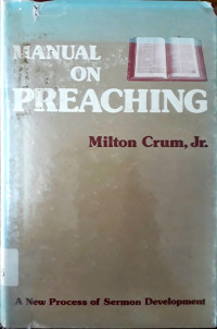 Manual On Preaching