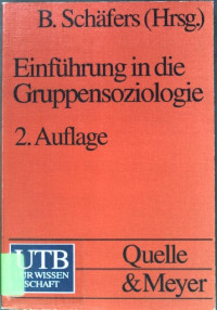 Einfuhrung in die Gruppensoziologie