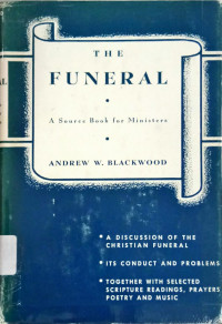 The Funeral A Source Book For Ministers