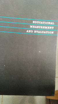 Educational Measurement And Evaluation