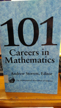 101 Careers In Mathematics