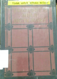 Peloubet's Bible Dictionary