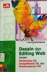 Desain Dan Editing Web Dengan Photoshop CS, Imageready CS, Dan Dreamweaver MX