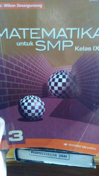 Matematika Untuk SMP Kelas IX