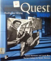 Teacher's Edition With Tests Quest Intro Reading and Writing