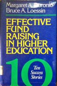 Effective Fund Raising In Higher Education