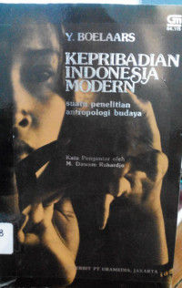 Kepribadian Modern Indonesia