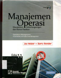 Manajemen Operasi Manajemen Keberlangsungandan Rantai Pasokan