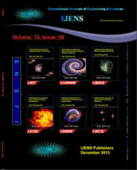 International Journals of Engineering & Sciences IJENS Vol: 16 No: 03