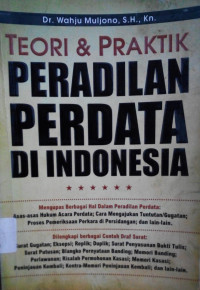 Teori & Praktik Peradilan Perdata di Indonesia