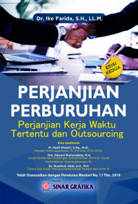 PERJANJIAN PERBURUHAN Perjanjian Kerja Waktu Tertentu dan Outsourcing