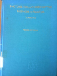 Photometric And Fluorometric Methods Of Analysis Nonmetals