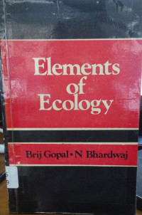 Elements Of Ecology